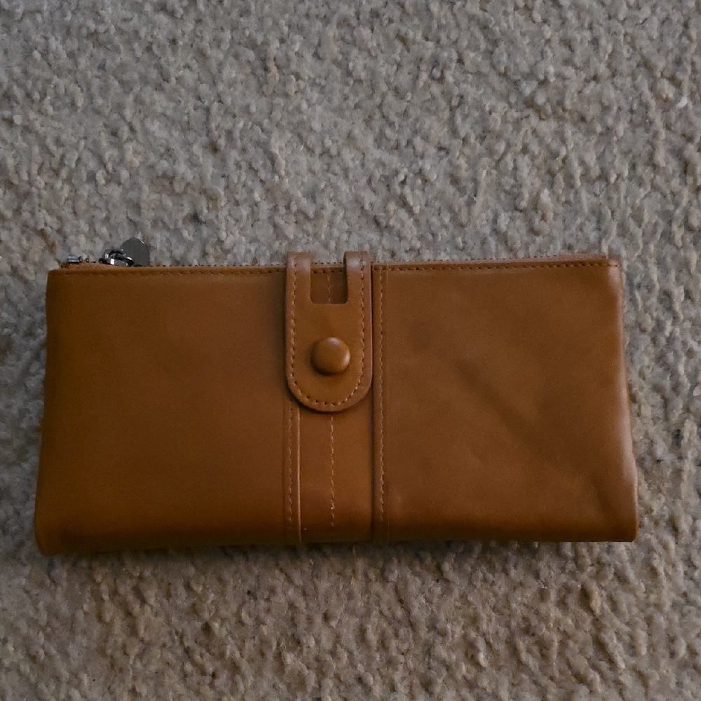 Roulens Classic Tan Leather Wallet